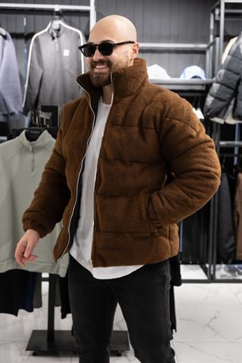 Kaşe Kumaş Şişme Mont (MRCKA01)