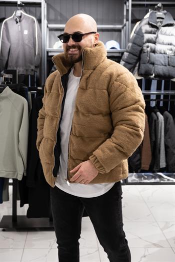 Kaşe Kumaş Şişme Mont (MRCKR01)