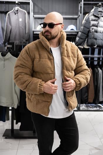 Kaşe Kumaş Şişme Mont (MRCKR01)