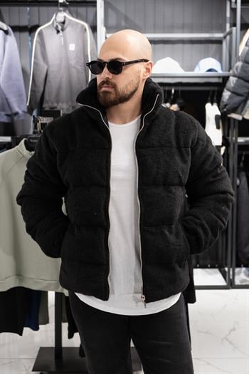 Kaşe Kumaş Şişme Mont (MRCS01)