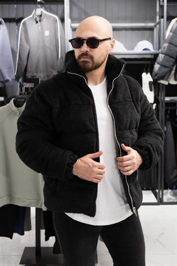 Kaşe Kumaş Şişme Mont (MRCS01)