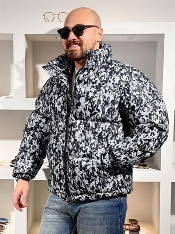 Kendinden Desenli Şişme Mont (MTBS66)