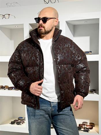 Kendinden Desenli Şişme Mont (MTKA66)