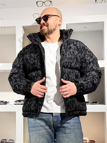 Kendinden Desenli Şişme Mont (MTS66)