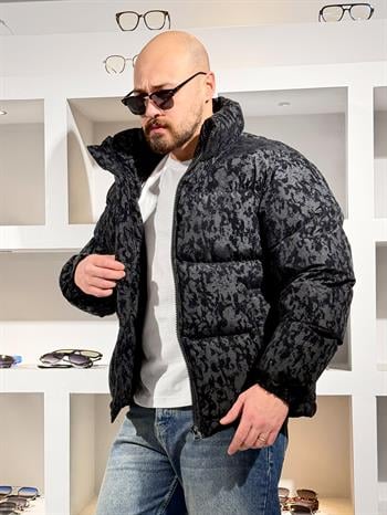 Kendinden Desenli Şişme Mont (MTS66)