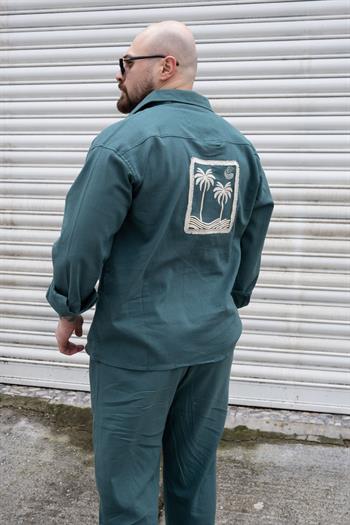 Keten Kumaş Alt/Üst Rahat Kalıp Takım (TKY02)