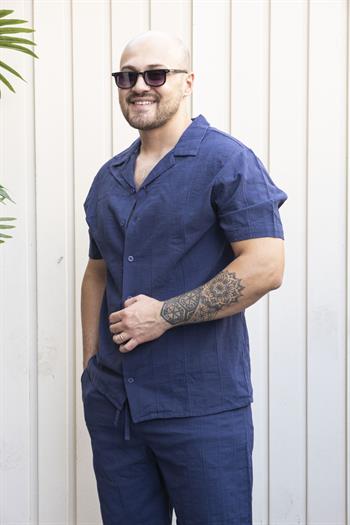 Keten Kumaş Rahat Kalıp Takım (TKL14)