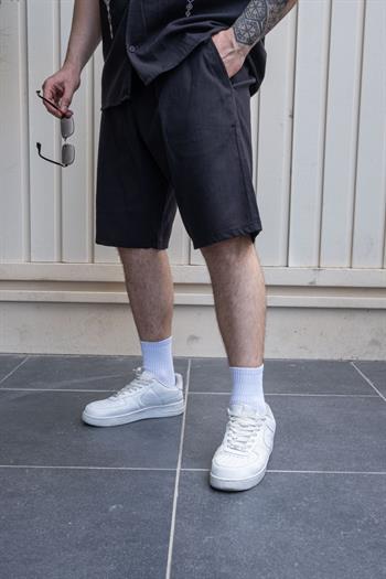 Keten Kumaş Şort/GömlekTakım (TKS11)