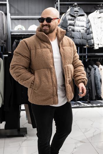 Kıvırcık Peluş Şişme Mont (MRCKA02)