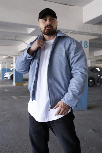 Kot Desenli Rahat Kalıp Deri Mont (MEVM06) (ÖN SİPARİŞ - KARGO CIKISI 30.09)