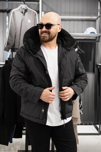 Kürk Detaylı Mont (İGS02)