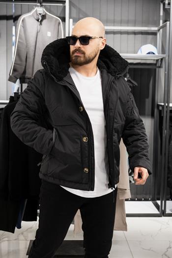 Kürk Detaylı Mont (İGS02)