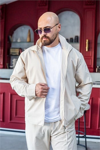 Modern Kesim Gömlek Yaka Erkek Ceket ve Pantolon Takımı (TKK60)