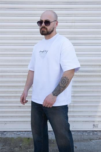 Nakış Detaylı Oversize T-Shirt (TSB07)
