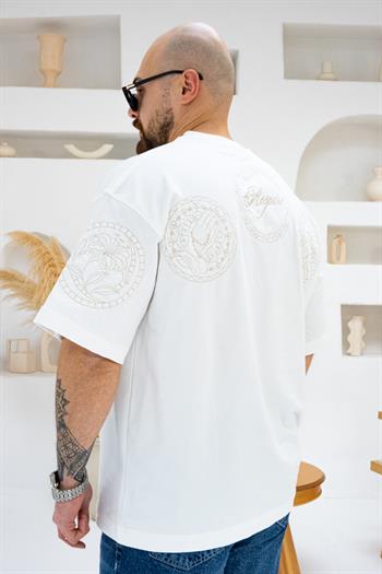 Nakış Detaylı Oversize T-Shirt (TSB49)