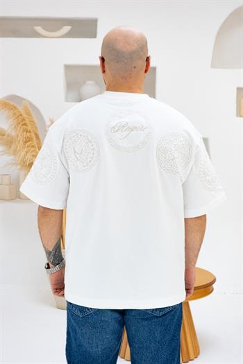 Nakış Detaylı Oversize T-Shirt (TSB49)