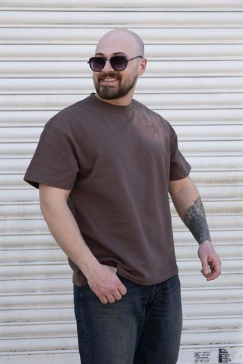 Nakış Detaylı Oversize T-Shirt (TSKA06)