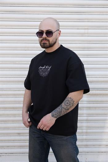 Nakış Detaylı Oversize T-Shirt (TSS07)