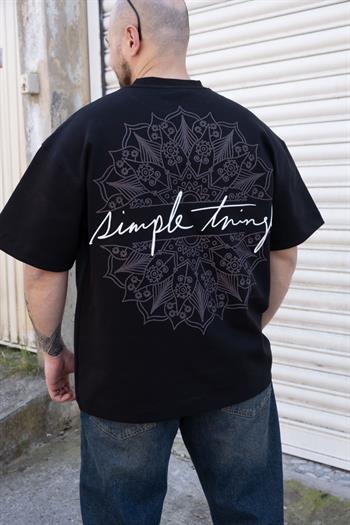 Nakış Detaylı Oversize T-Shirt (TSS07)