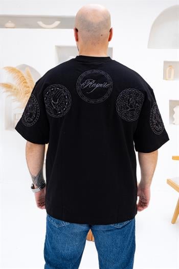 Nakış Detaylı Oversize T-Shirt (TSS49)
