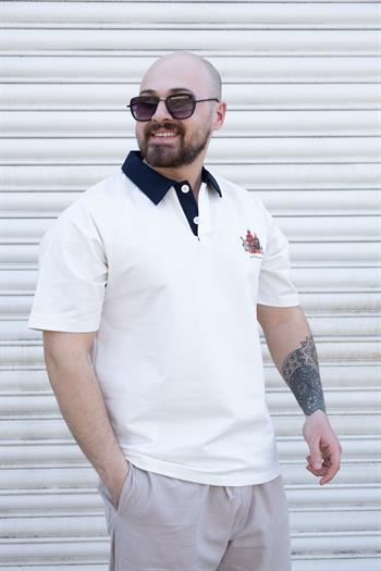 Nakış Detaylı Polo Yaka T-Shirt (TSB04)