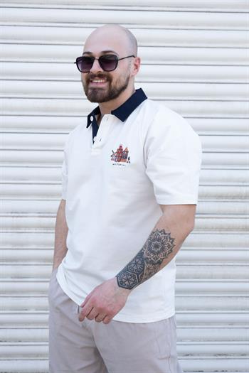 Nakış Detaylı Polo Yaka T-Shirt (TSB04)