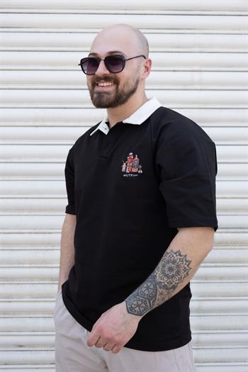 Nakış Detaylı Polo Yaka T-Shirt (TSS04)