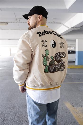 Nakış Detaylı Rahat Kalıp Kolej Ceket (MEVK07)