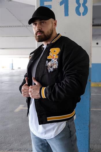 Nakış Detaylı Rahat Kalıp Kolej Ceket (MEVS07)