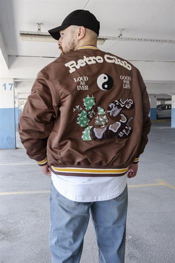 Nakış Detaylı Rahat Kalıp Kolej Ceket (MEVKA07)