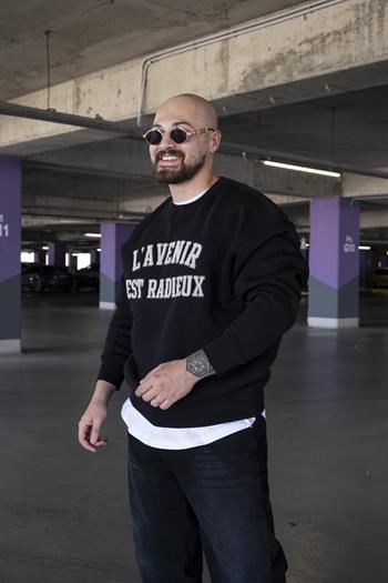 Nakış Detaylı Rahat Kalıp Sweatshirt (SVTS10)