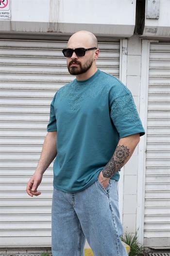 Nakışlı Oversize T-Shirt (TSY09)