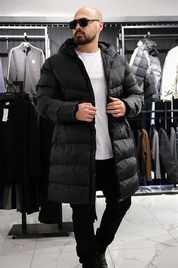 NK Model Uzun Şişme Mont (MRCS14)