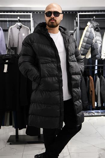 NK Model Uzun Şişme Mont (MRCS14)