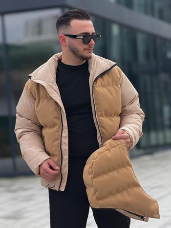 Nubuk Kapişonlu Mont (İGK06)