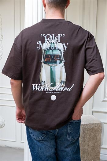 Old Money Vintage Car Tasarım T-Shirt (TSKA41)