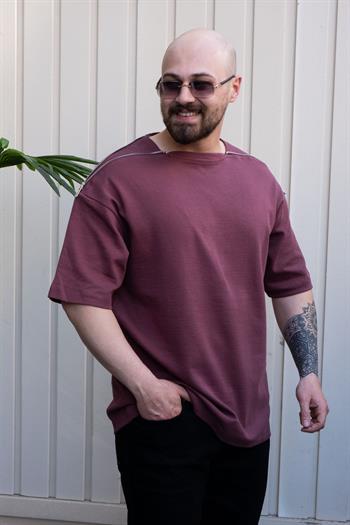 Omuz Detaylı Oversize T-Shirt (TSBO26)