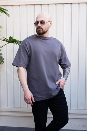 Omuz Detaylı Oversize T-Shirt (TSG26)