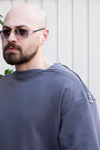 Omuz Detaylı Oversize T-Shirt (TSG26)