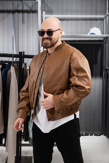 Oversize Deri Ceket (İCKK01)