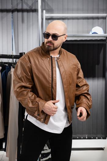 Oversize Deri Ceket (İCKK01)