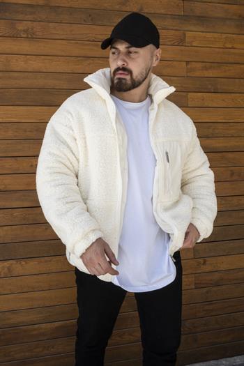 Oversize Peluş Mont (MTB06)