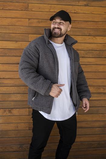 Oversize Peluş Mont (MTG06)