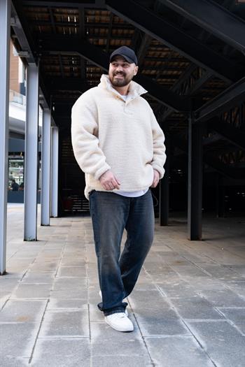 Oversize Peluş Sweatshirt (SVTK38)