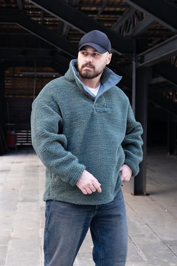 Oversize Peluş Sweatshirt (SVTY38)