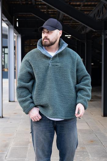 Oversize Peluş Sweatshirt (SVTY38)
