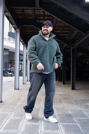 Oversize Peluş Sweatshirt (SVTY38)