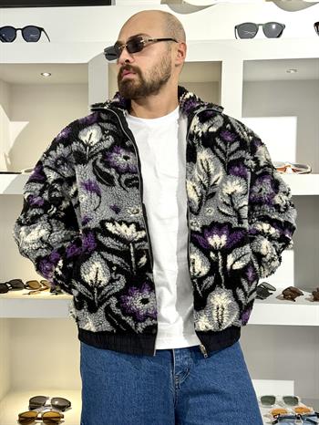 Oversize Retro Peluş Mont (MT52)