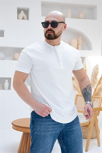 Oysho Kumaş Düğmeli T-shirt (TSB56)