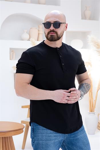 Oysho Kumaş Düğmeli T-shirt (TSS56)